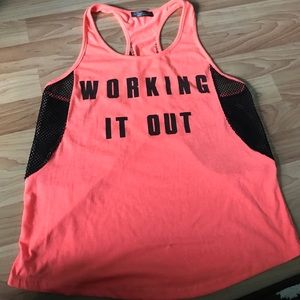 Work out tank!