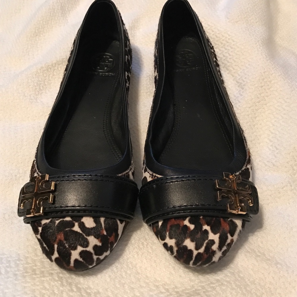 Tory Burch Leopard Flats