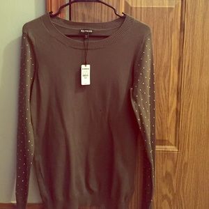 Olive Green Long sleeve Express cardigan