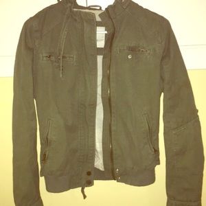 See thru soul army jacket