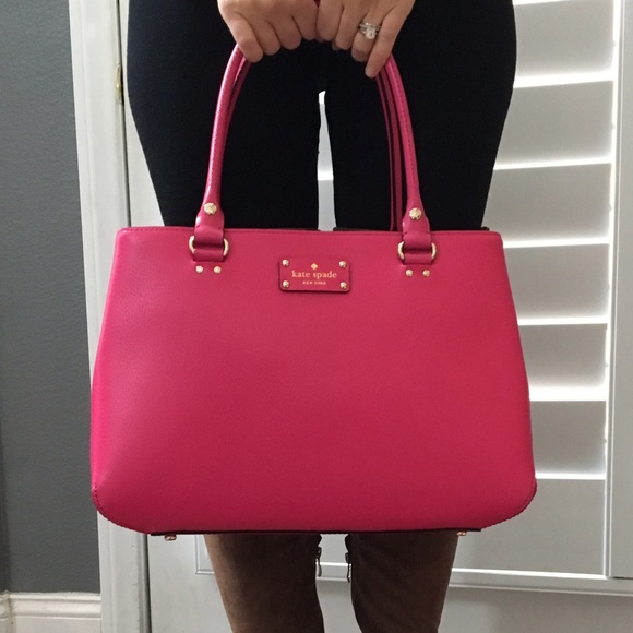 LAST ONE  Large Kate Spade satchel - Picture 6 of 7