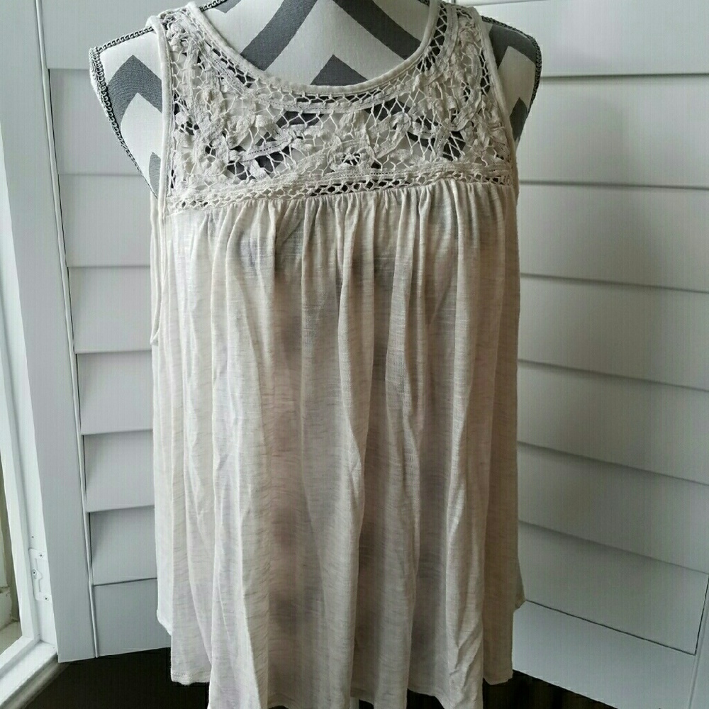 Red Camel Sleeveless Swing Top