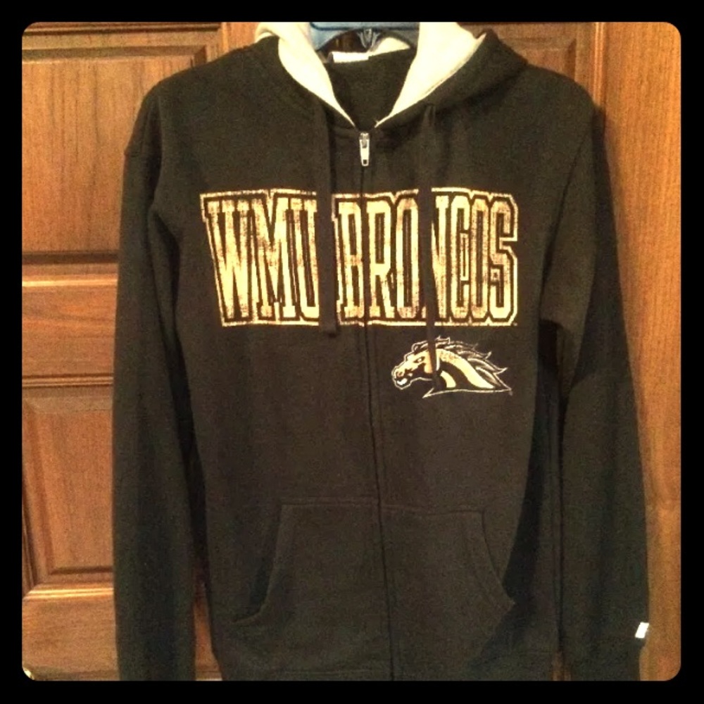 New WMU Zip Up hoodie