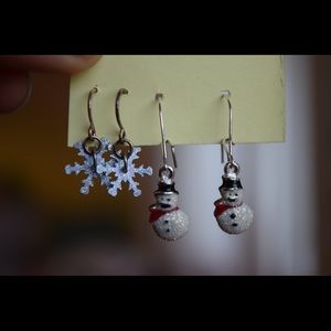 Holiday dangling earrings bundle