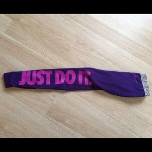 Nike purple warm leggings size small