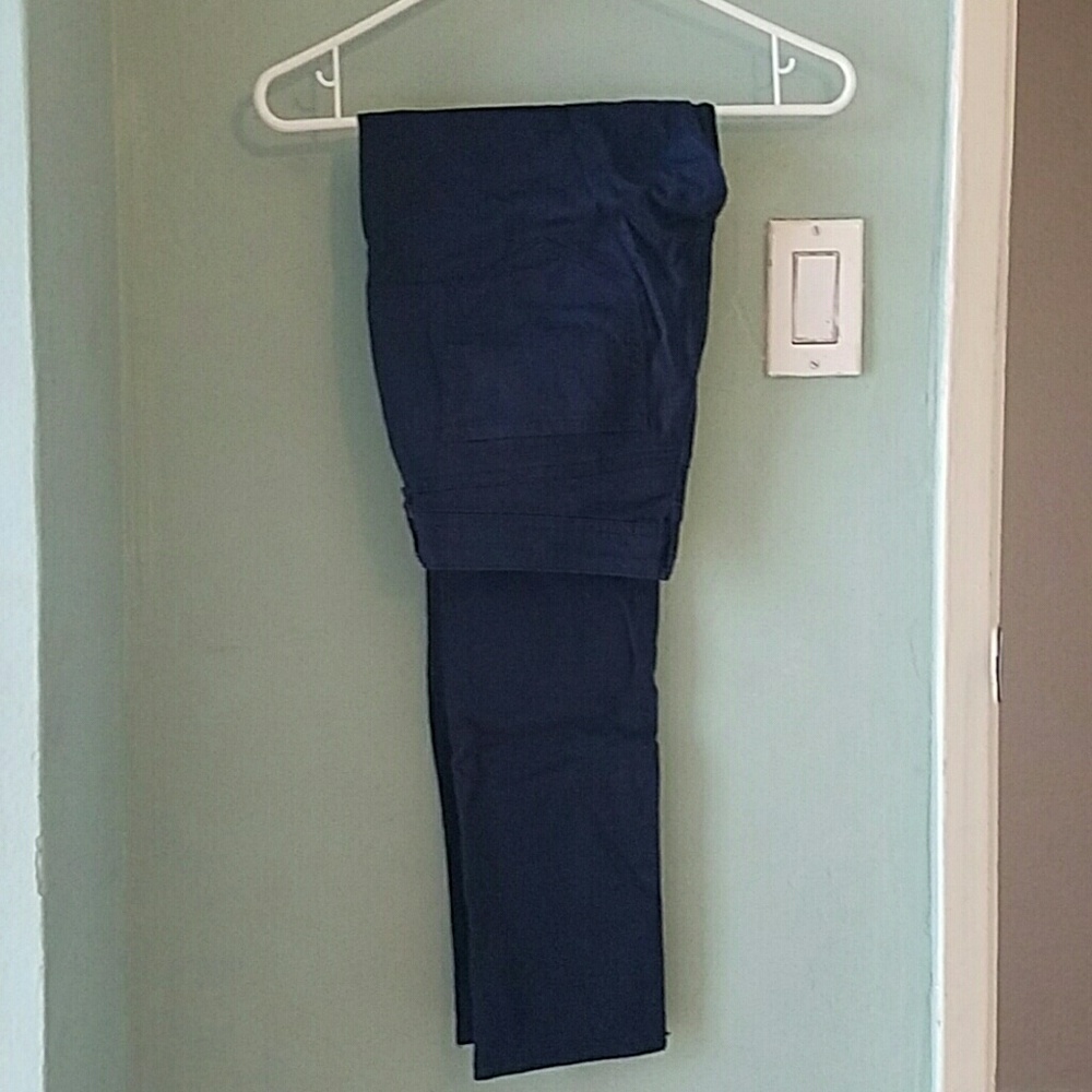 Navy blue jeans