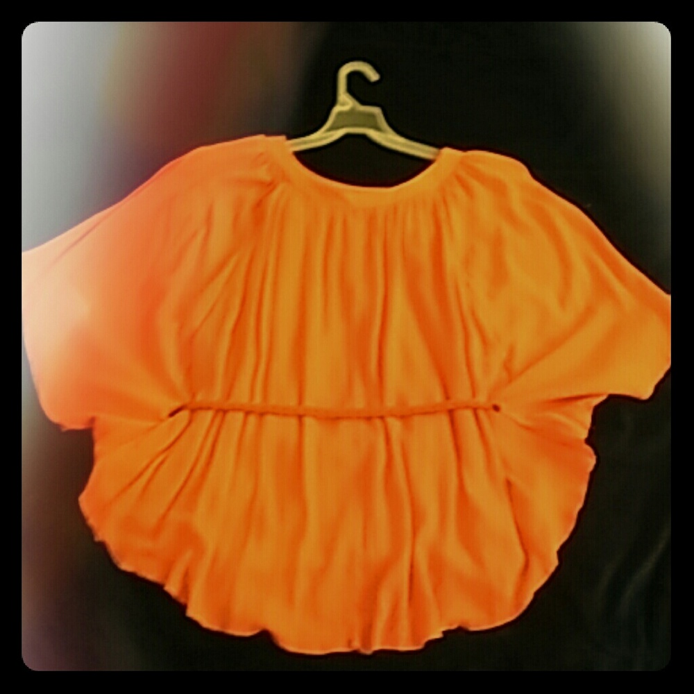 Winged blouse