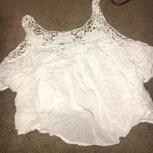 cut out at shoulders (not ironed lol)