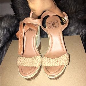 Lucky Brand wedges.
