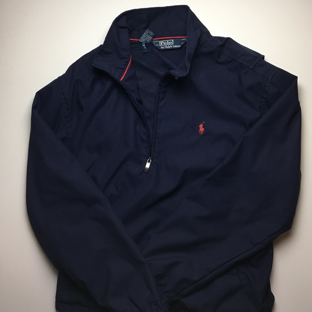 RL quarter-zip windbreaker