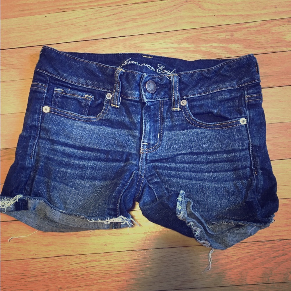 American eagle denim shorts size 2