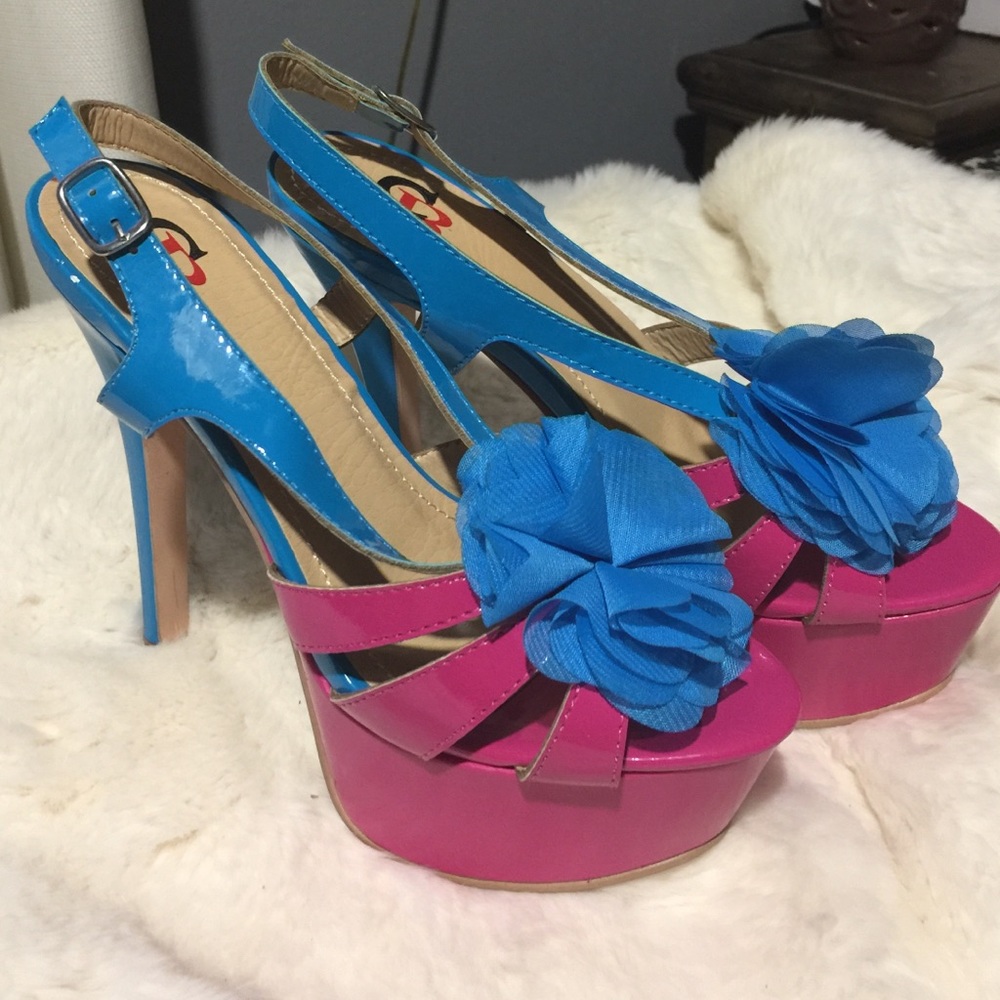 Sexy flowers heels