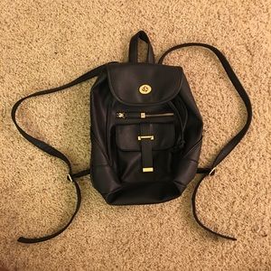 Mossimo Black and Gold Backpack