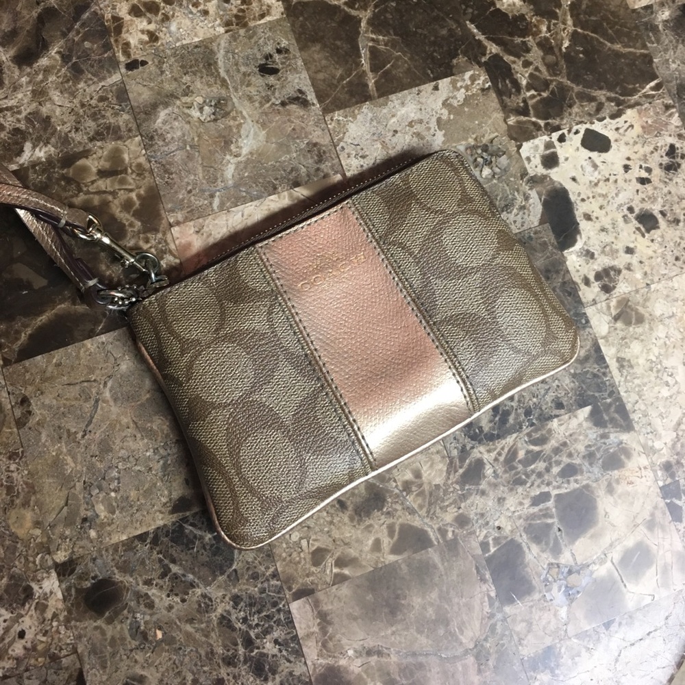 Coach wristlet