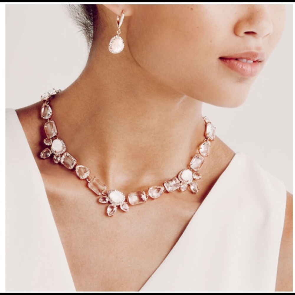 La Vie en Rose Collar Necklace 4 pc Set