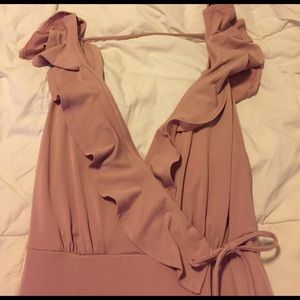 Forever 21 mauve maxi dress