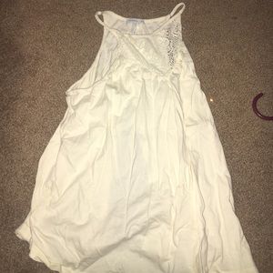off white tank top with back cut out