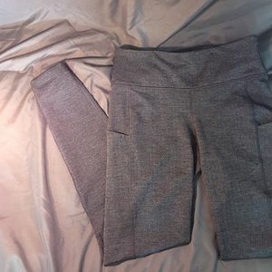 Grey leggings