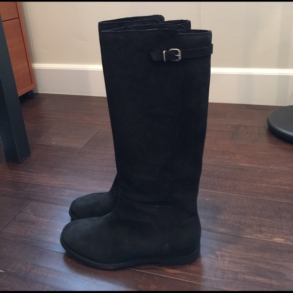 J.Crew Langston Tall Boots Black Size 8.5 - Picture 4 of 4