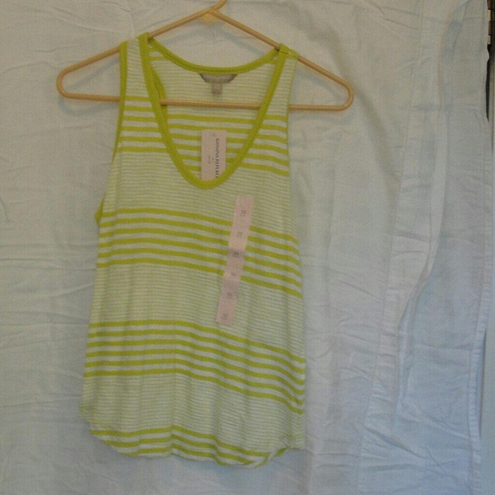 Banana Republic XS Stripped Tank