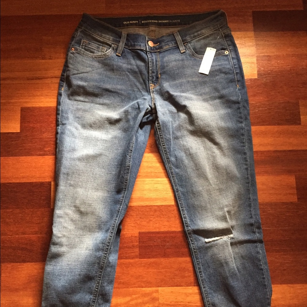 Old Navy Skinny Boyfriend Crops