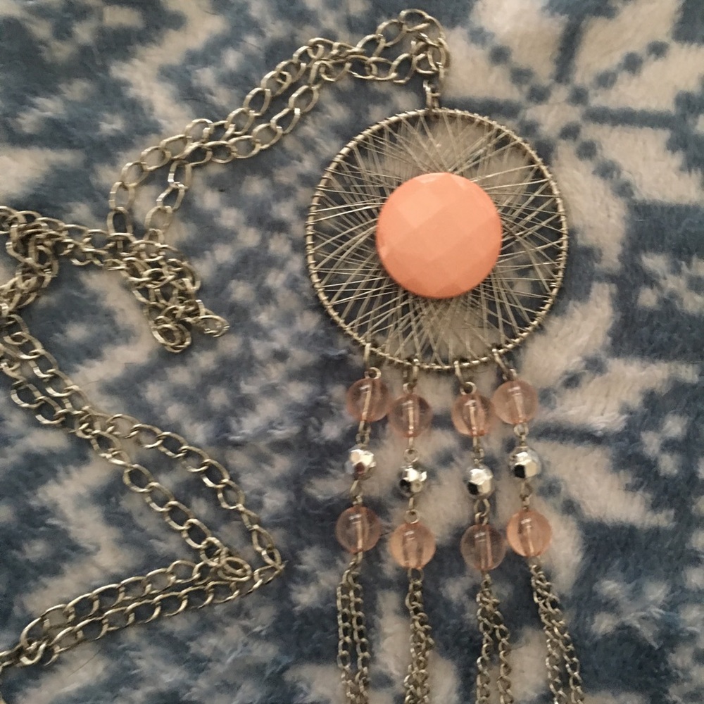 Dream catcher necklace