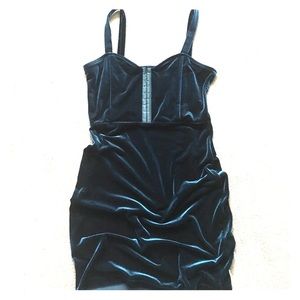Velvet Mini Dress