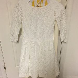 Lilly Pulitzer white dress