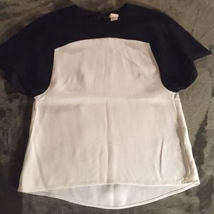 Color block H&M top