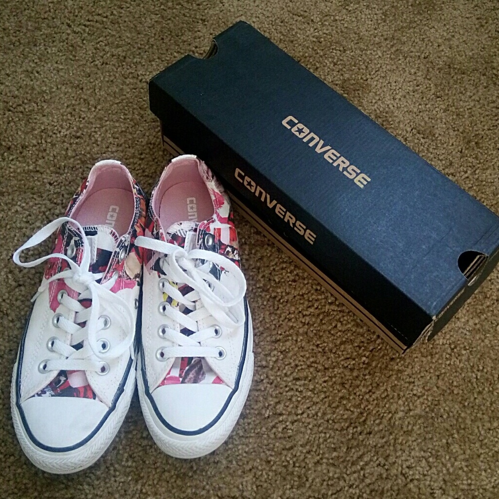 Converse Floral Sneakers