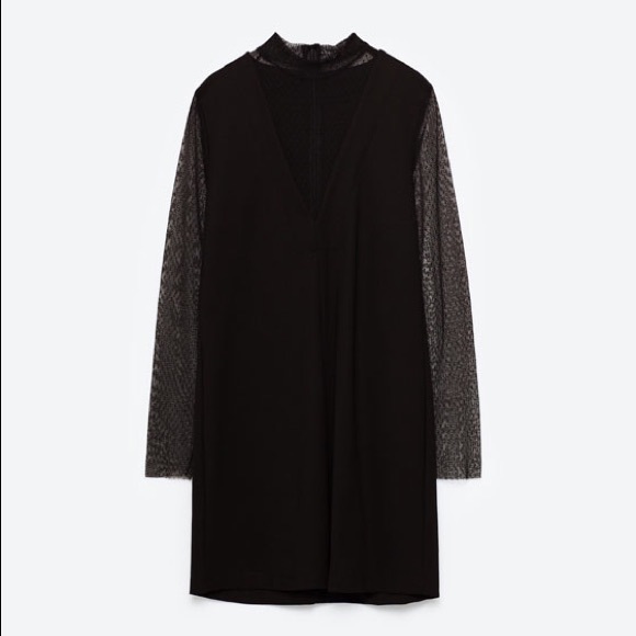 Zara black dress - Picture 4 of 4