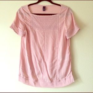 Pink blouse
