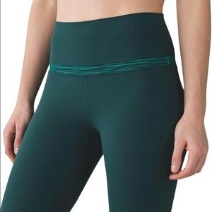 Lululemon Original Align deep jungle green 4