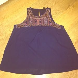 Sheer forever 21 tank top