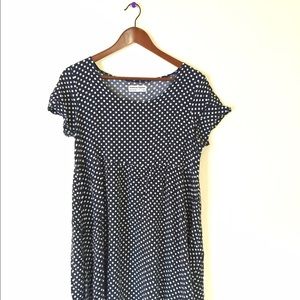 American Apparel babydoll polka dot dress