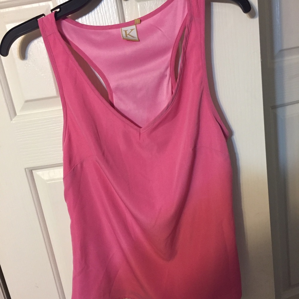 Pink tank top - Size small