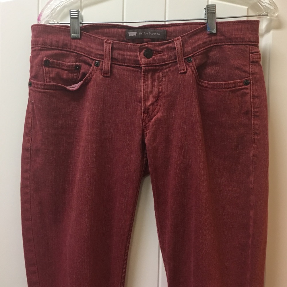 Levi 524 Too Superlow Skinny Jeans