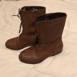 Wet Seal Combat-like Boots