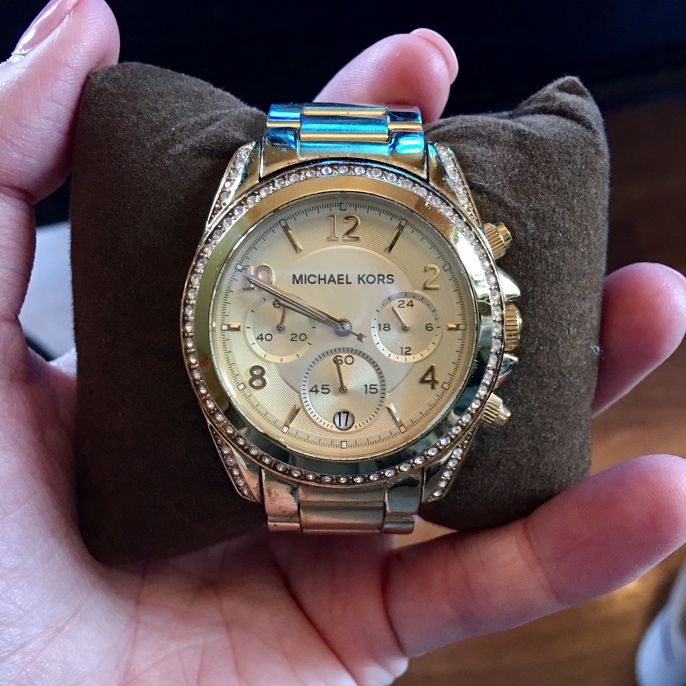 Michael Kors gold watch