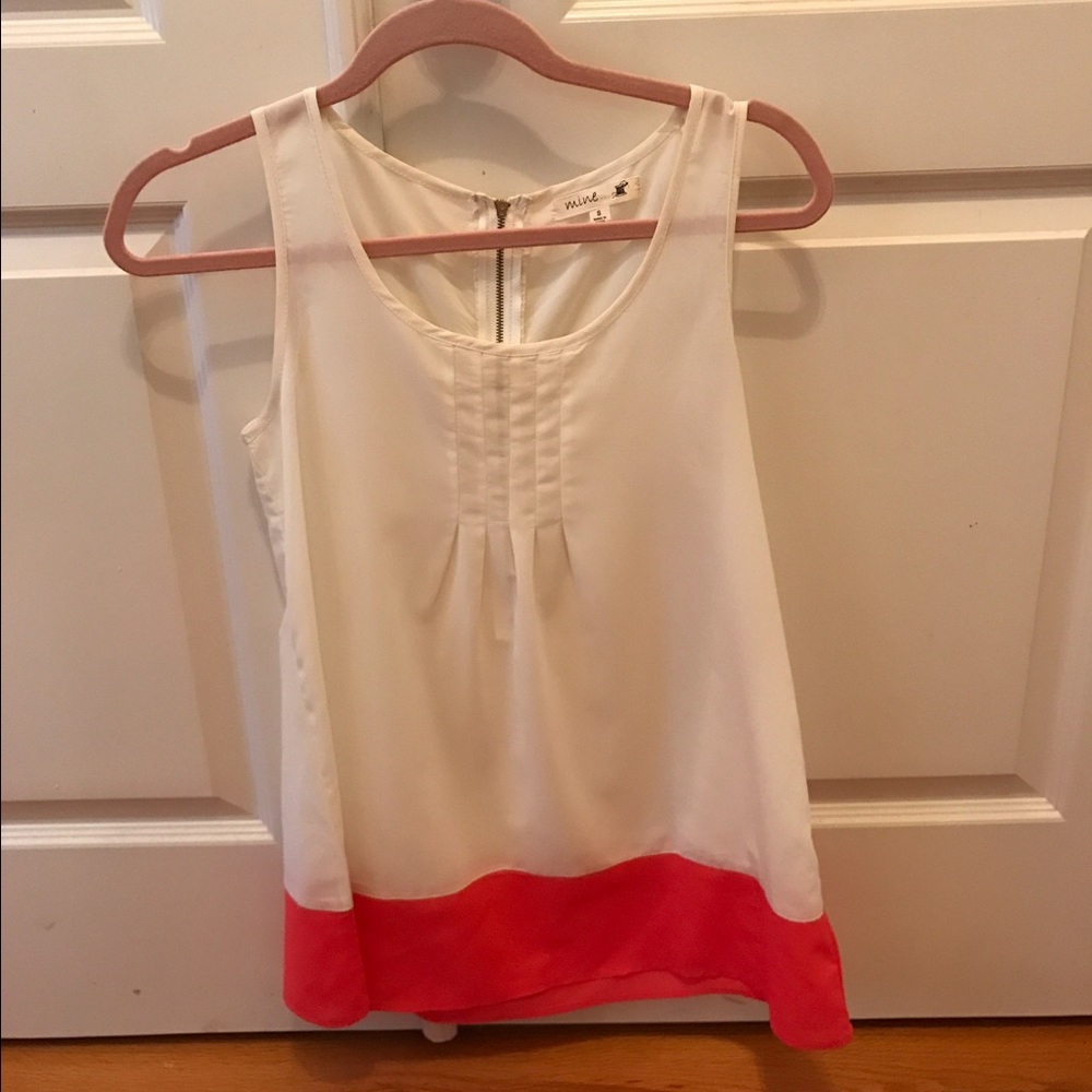 Boutique Brand Color Block Tank