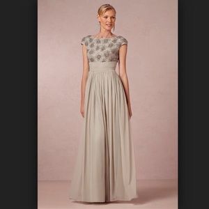 Beautiful Gray Evening Gown