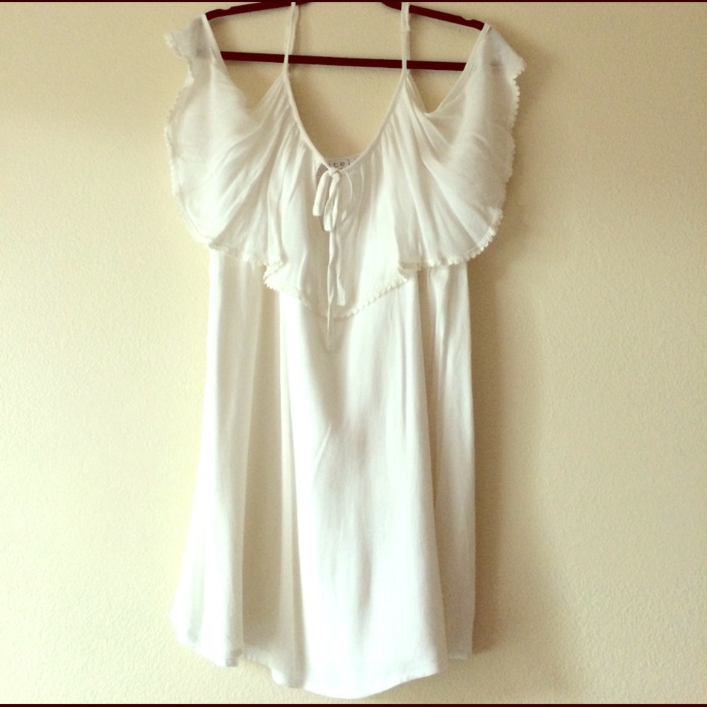 Off the shoulder dress
