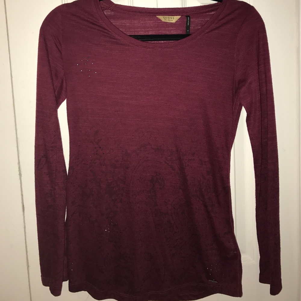 Long sleeve guess shirt
