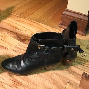 Black kate spade ankle boots size 9