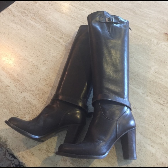 Charles David Riding Boots - Picture 1 of 10