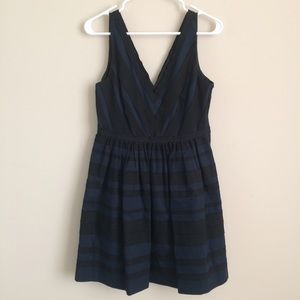 J.Crew Factory Veronique Ribbon Stripe Dress