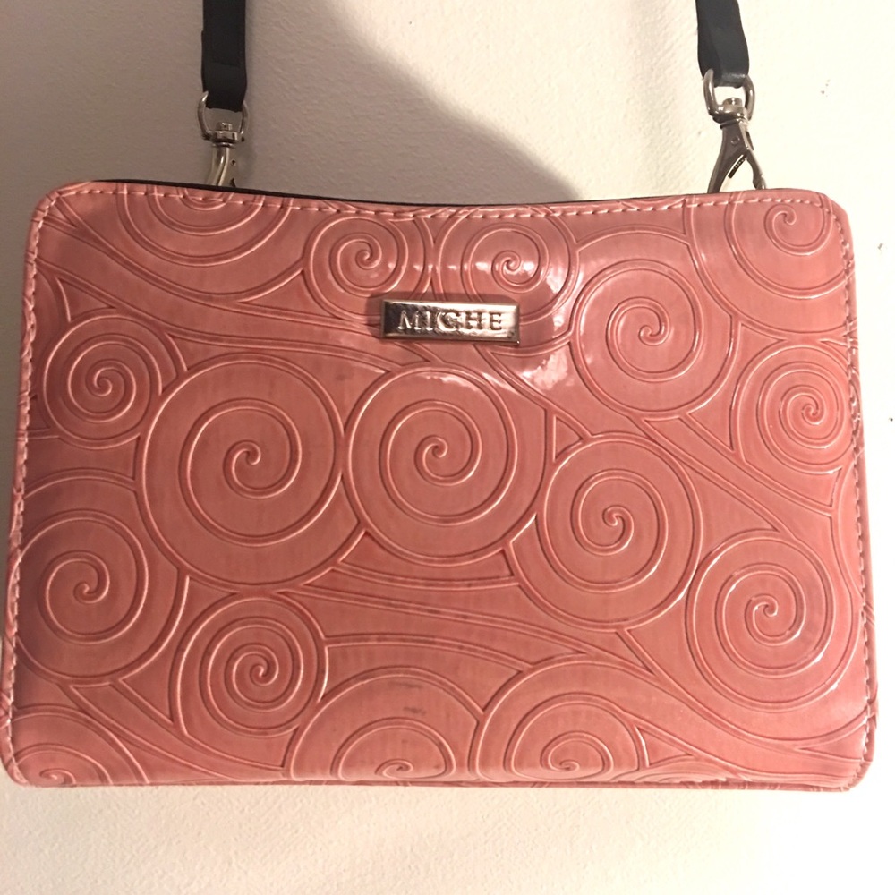 Pink Swirl "Anjali" Miche Petite Shell