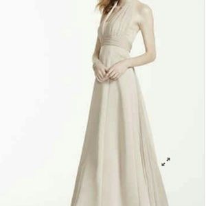 Bridesmaid silver color, worn 1x.