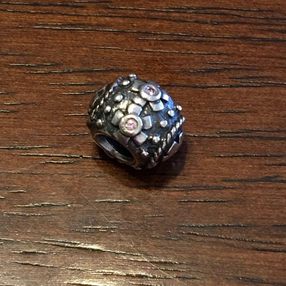 Retired Pandora Decorative Egg Charm