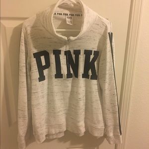 Pink Half Zip